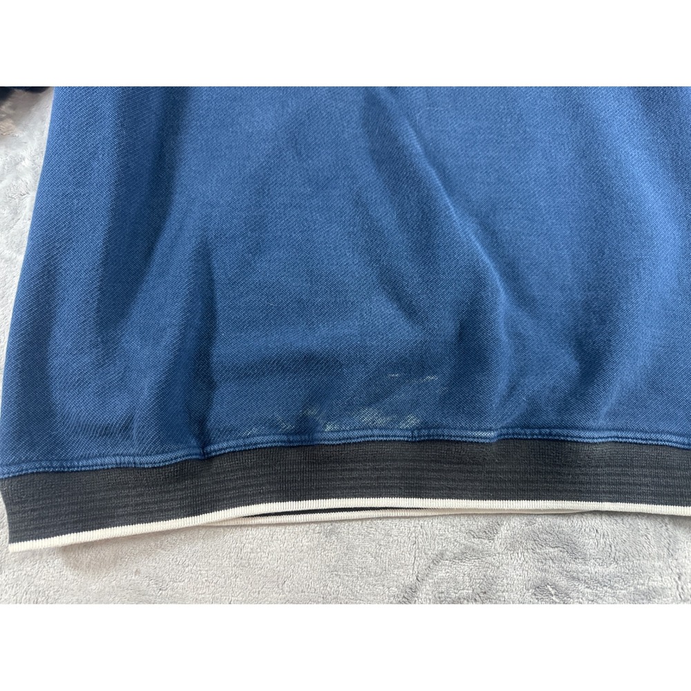 Vintage Nike Spellout Crewneck Sweatshirt Navy Blue Embroidered Mens Medium - Picture 6 of 9
